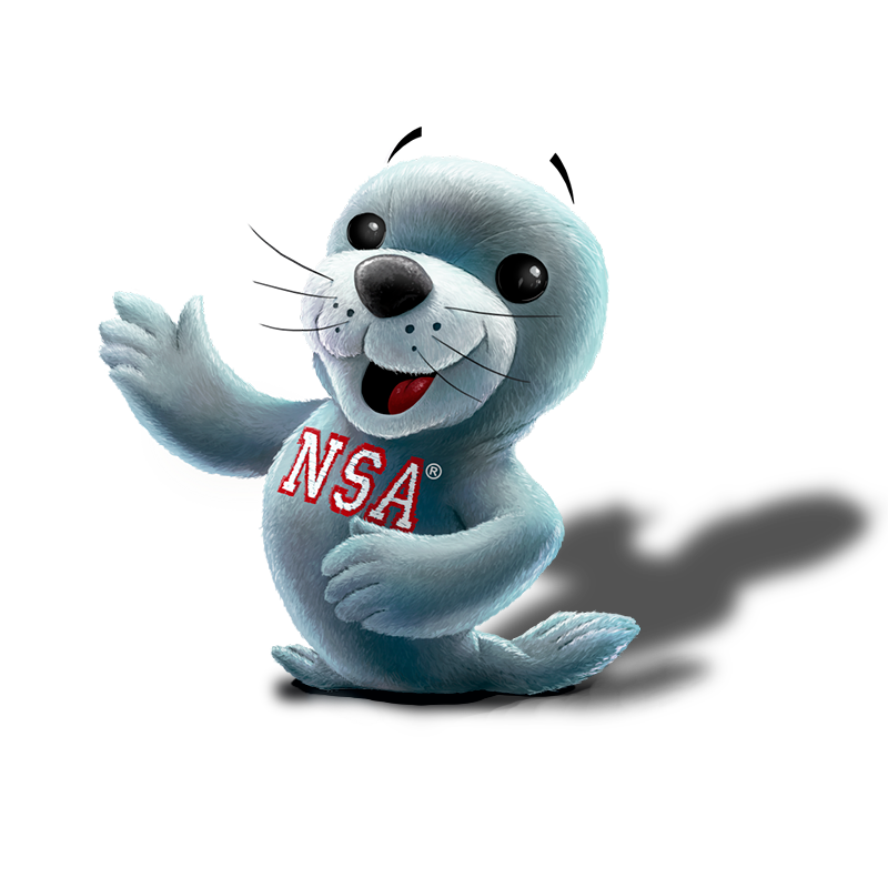 Foquinha mascote nsa